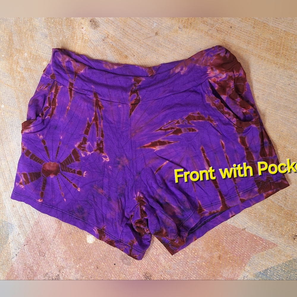 Tye Dyed Bootie Shorts